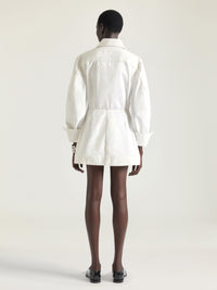 COCOON SHORT DRESS