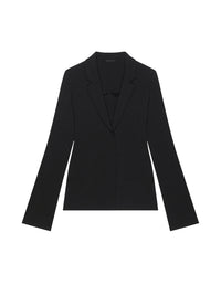Veste à manches cloche en laine - Black