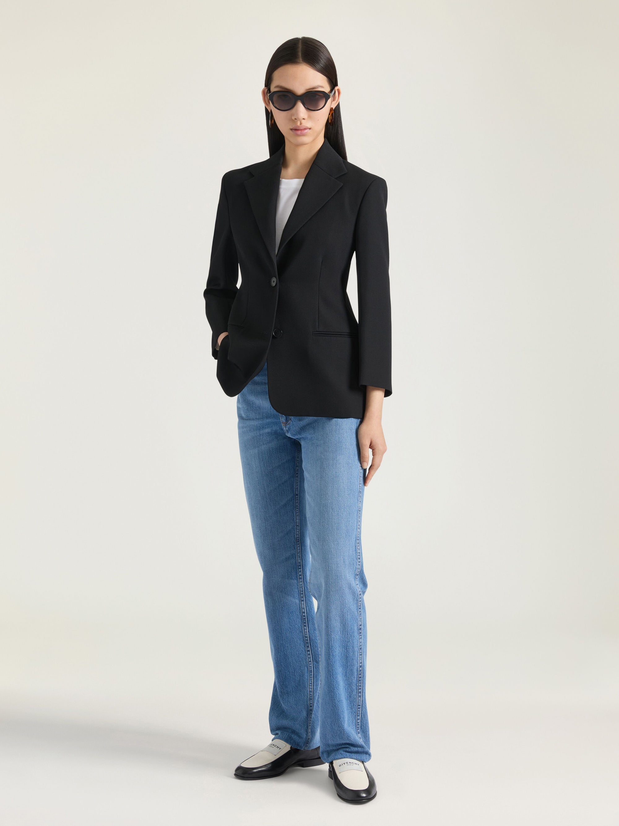 SINGLE BREASTED 2-BUTTON JACKET