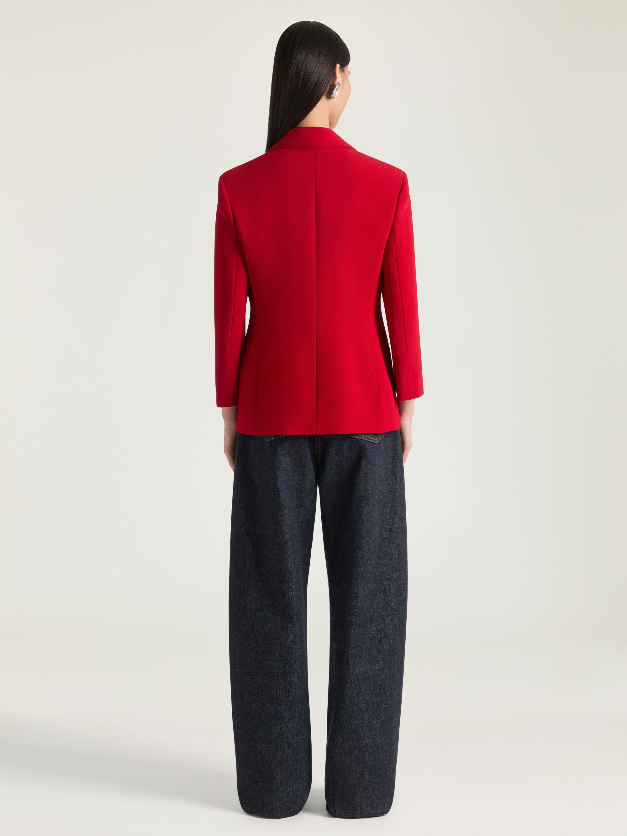 SINGLE BREASTED 2-BUTTON JACKET