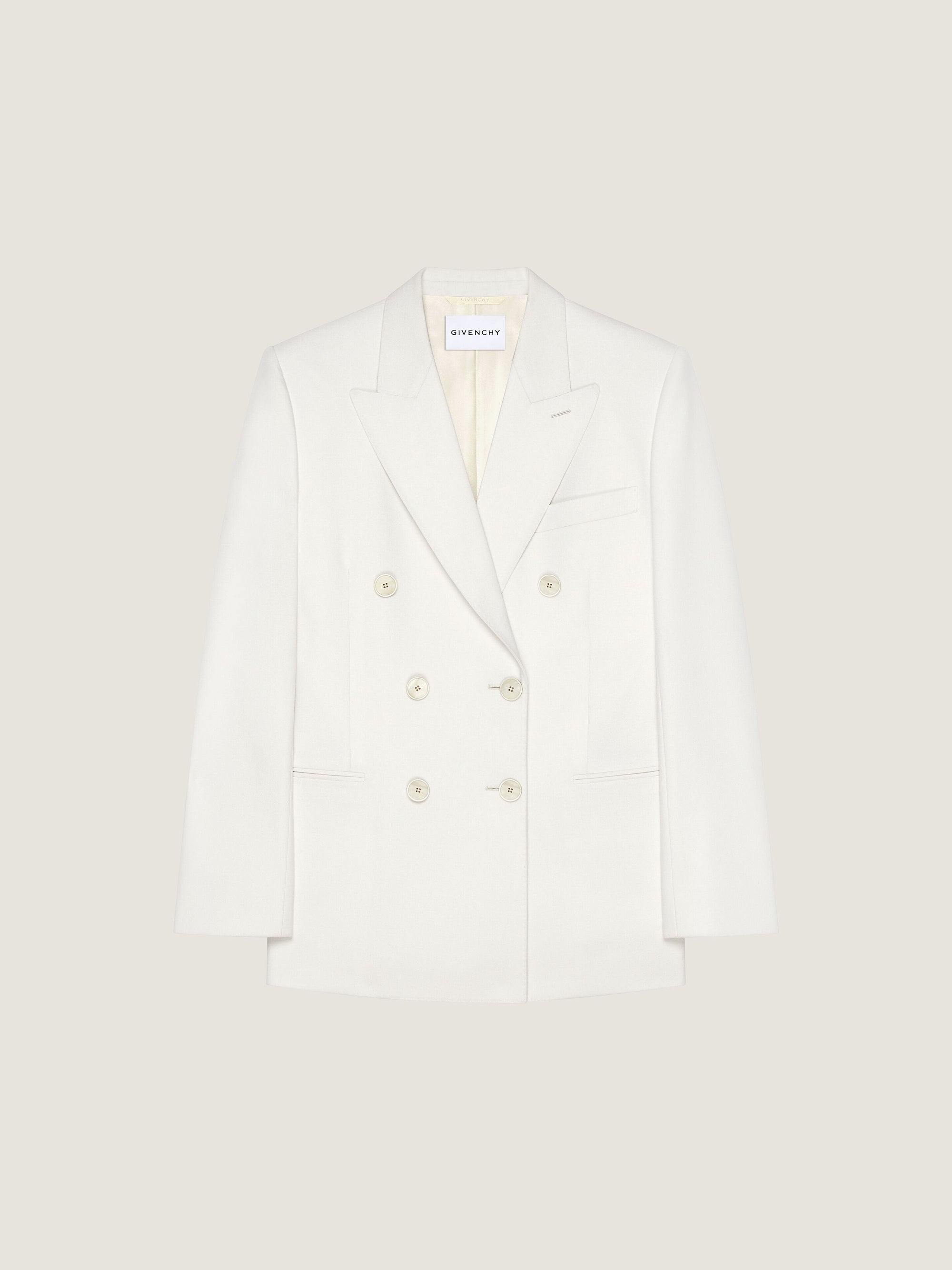 DOUBLE BREASTED JACKET NO CUFFS