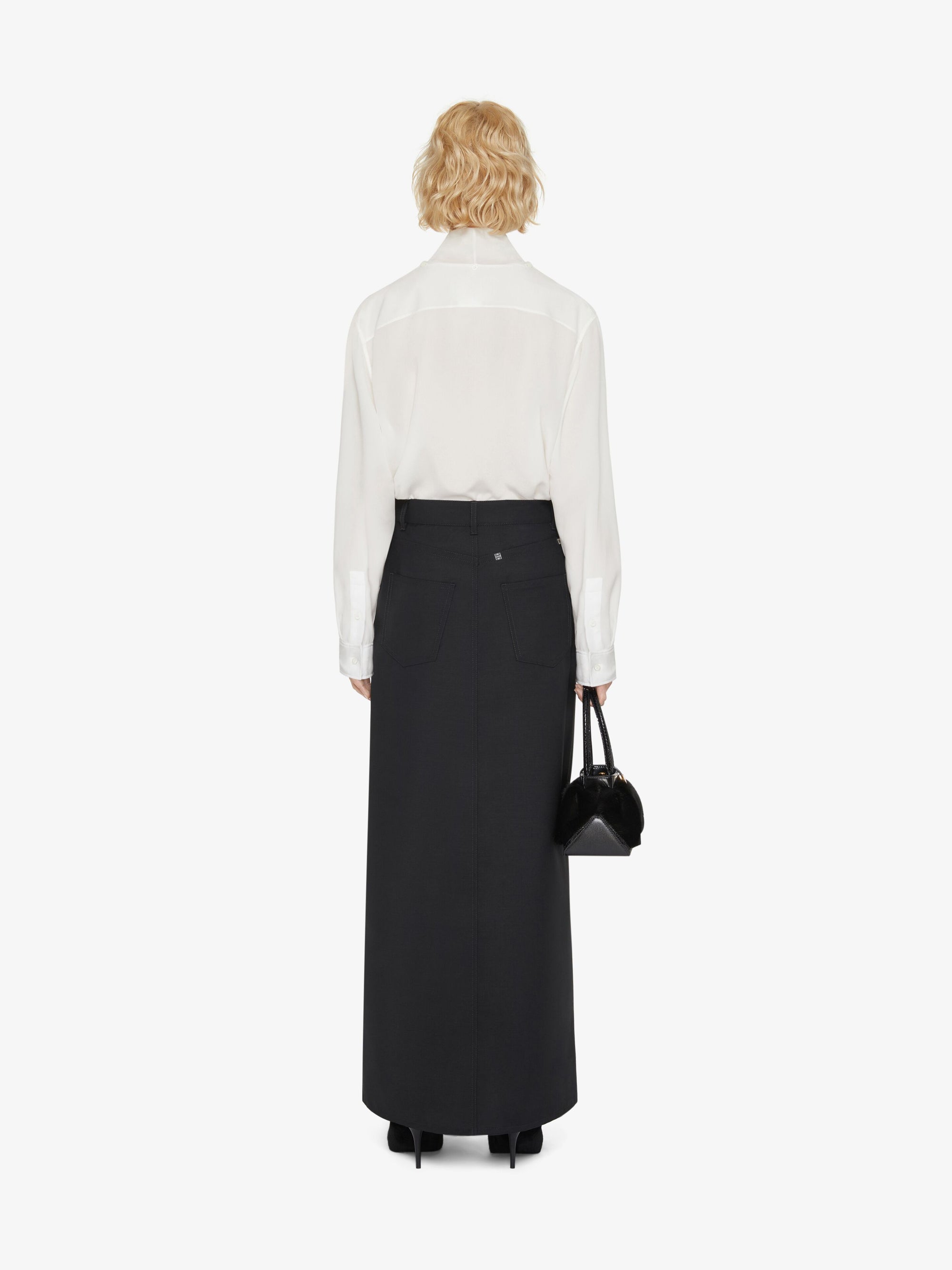 LONG SKIRT WITH FRONT SPLIT