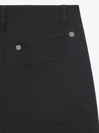 LONG SKIRT WITH FRONT SPLIT