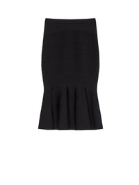 Jupe en maille - Black