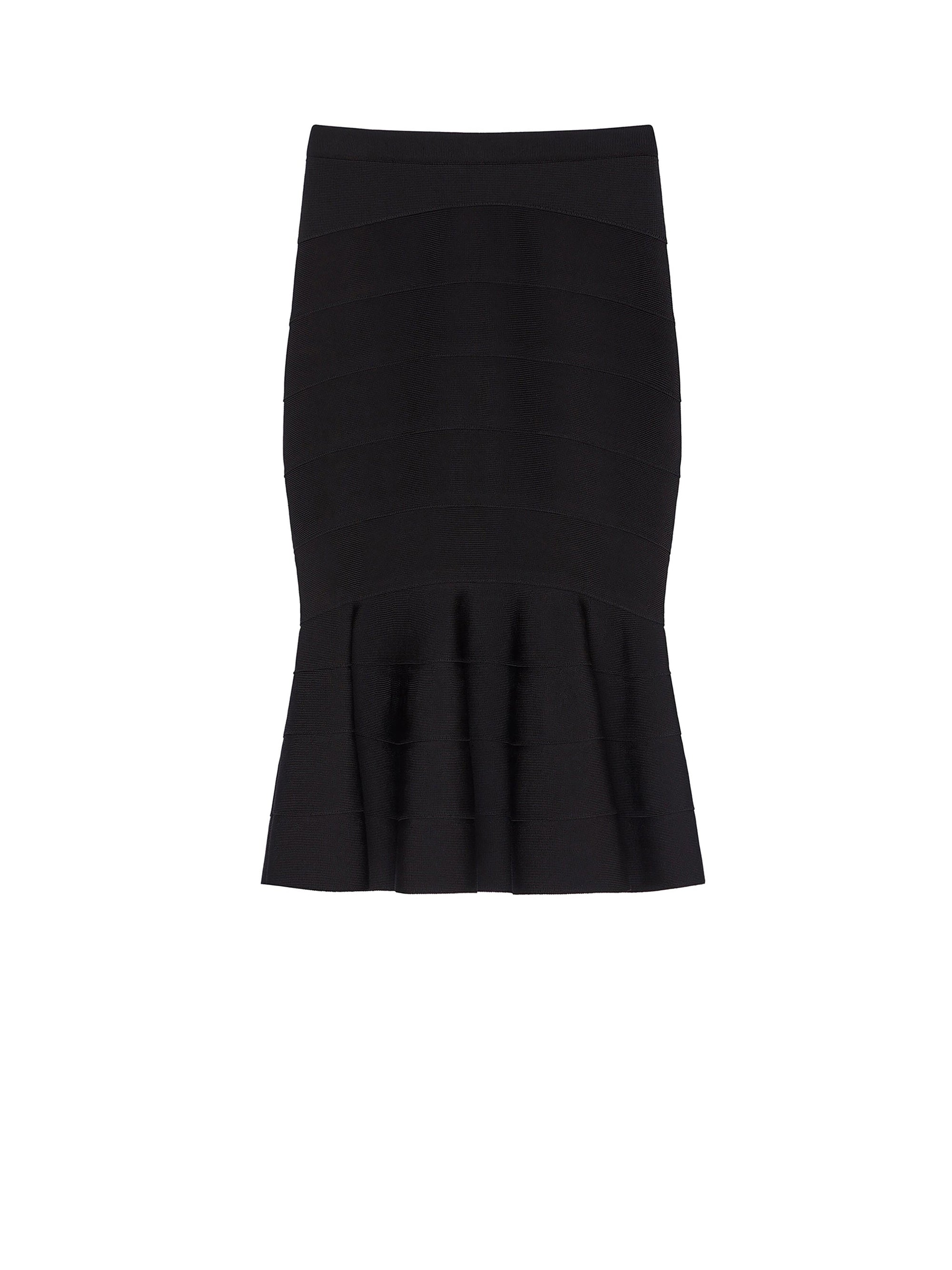 Jupe en maille - Black