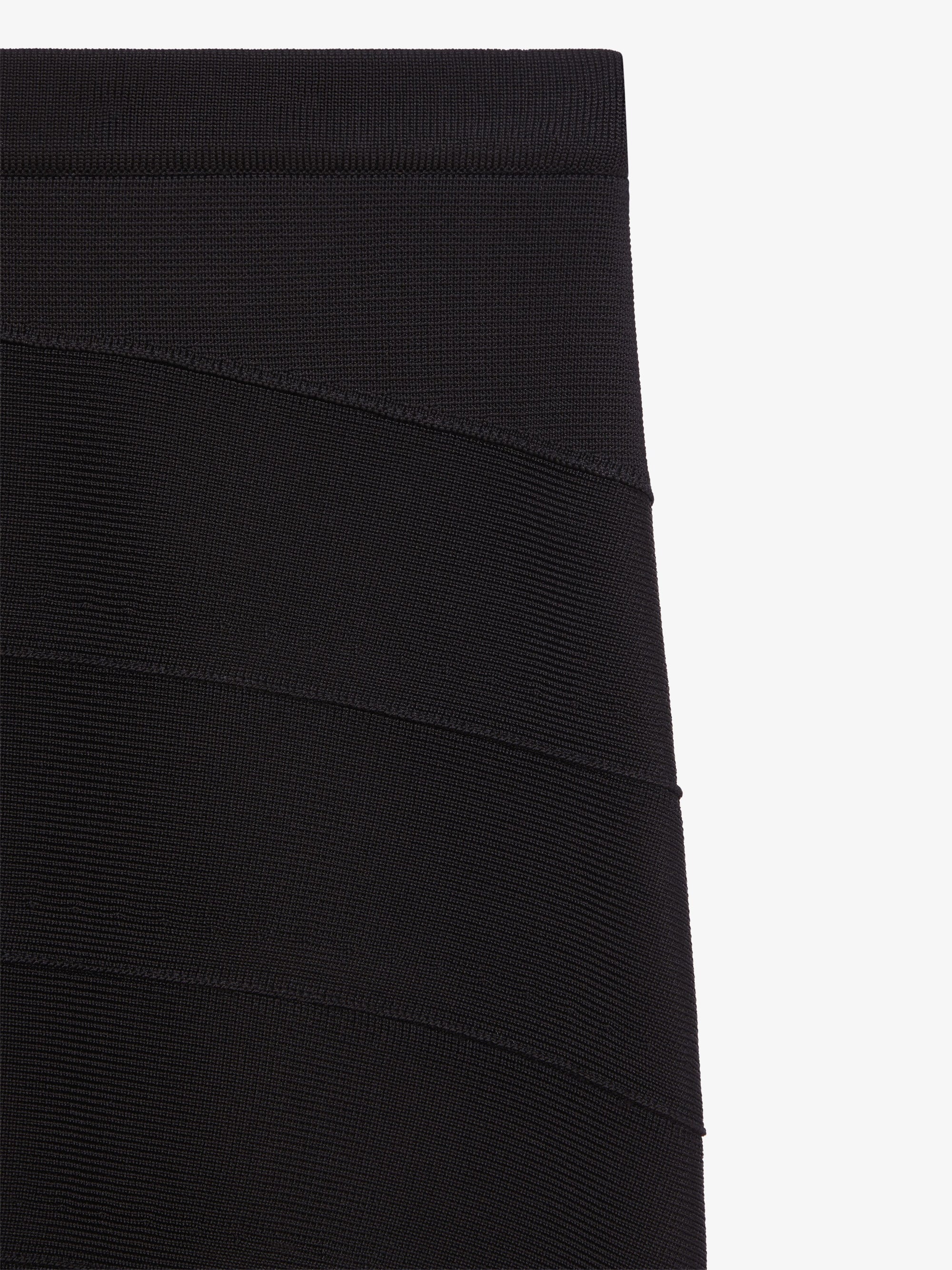Jupe en maille - Black