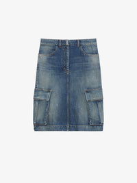 MID LENGHT SKIRT WITH POCKETS ASIAN FIT