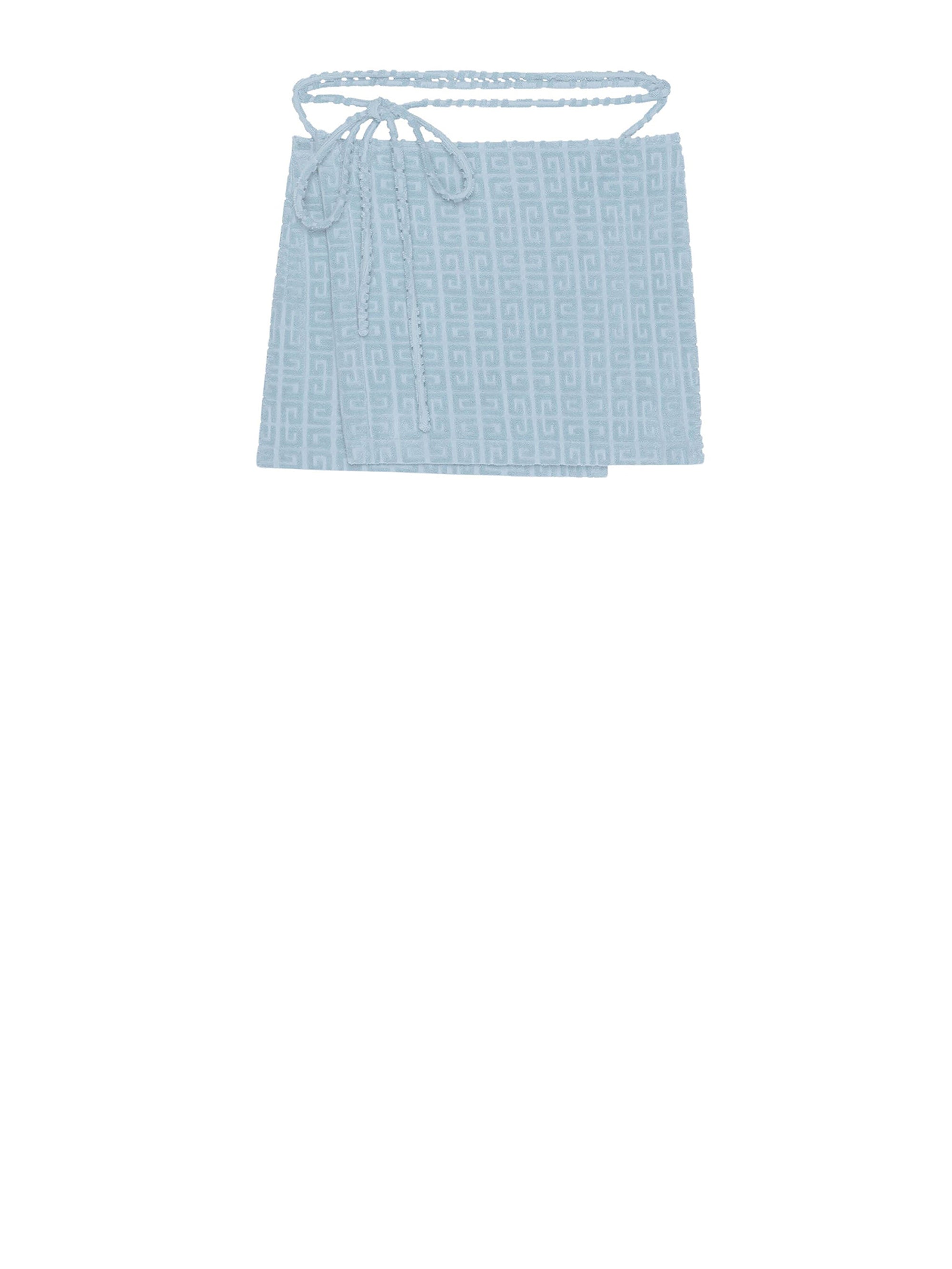 Mini jupe portefeuille - Sky Blue