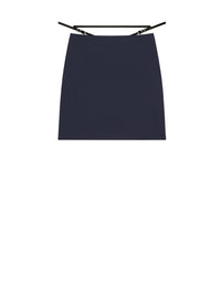 Jupe Voyou en laine - Night Blue