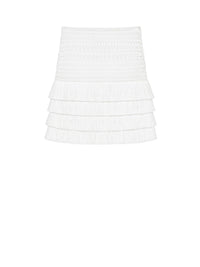 Jupe en crochet - White