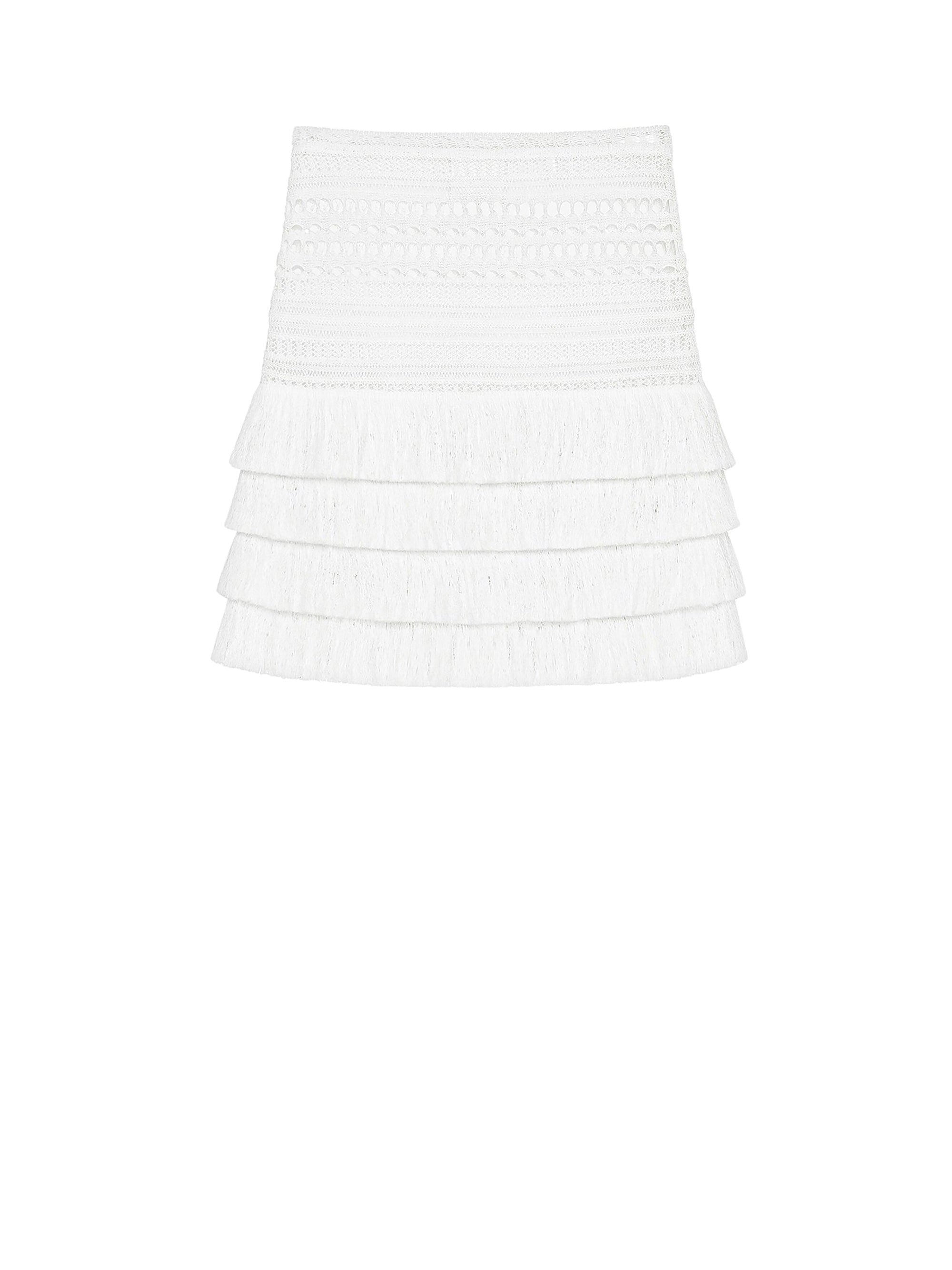 Jupe en crochet - White