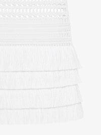 Jupe en crochet - White