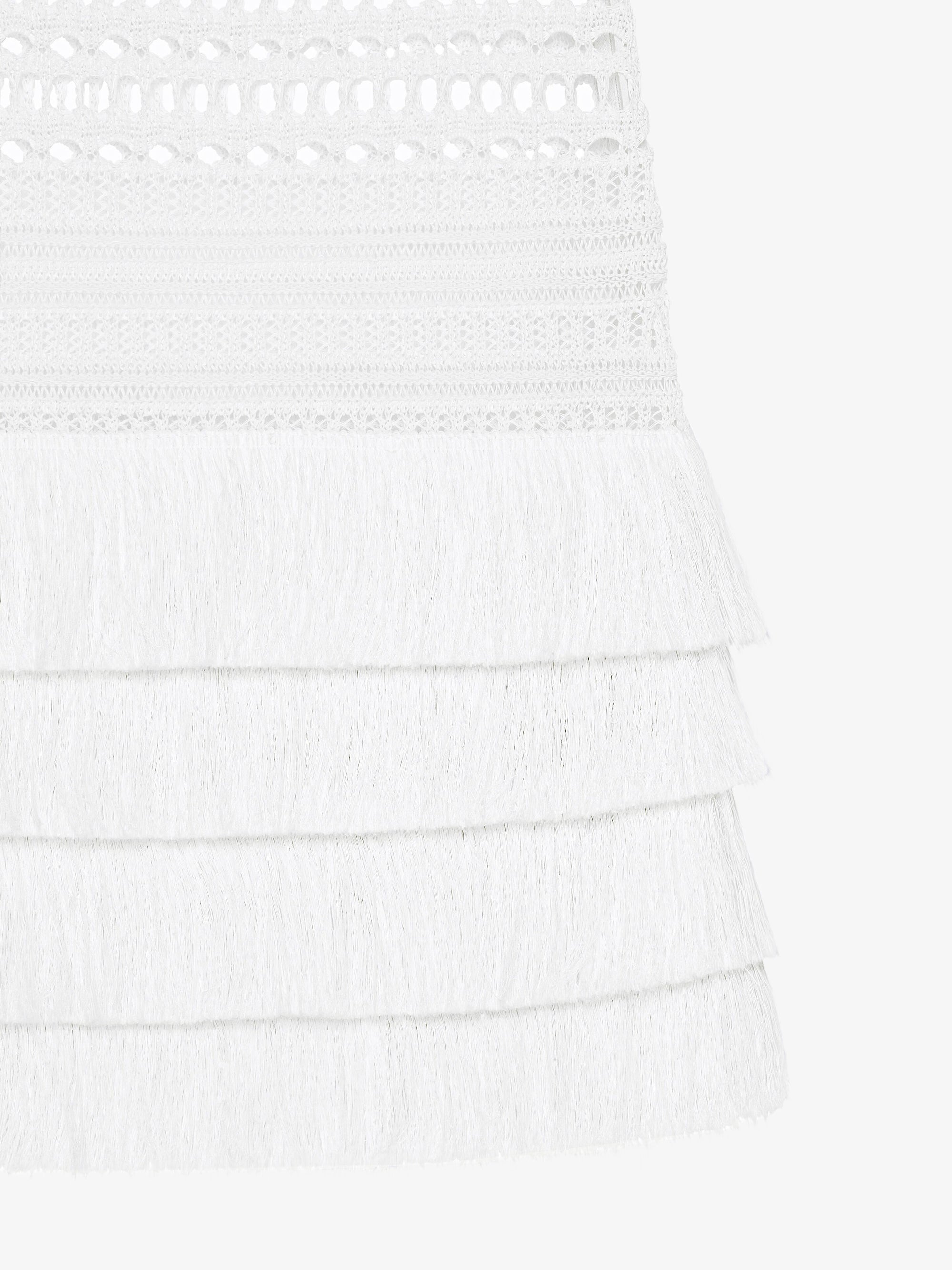 Jupe en crochet - White
