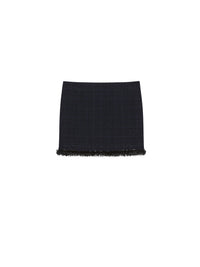 EMBROIDERED MINI SKIRT