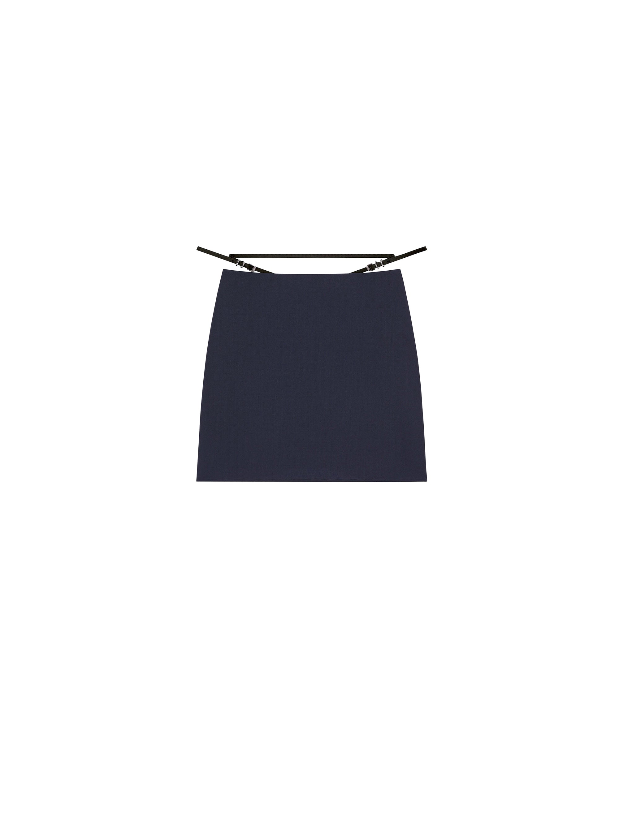 Jupe en laine - Night Blue