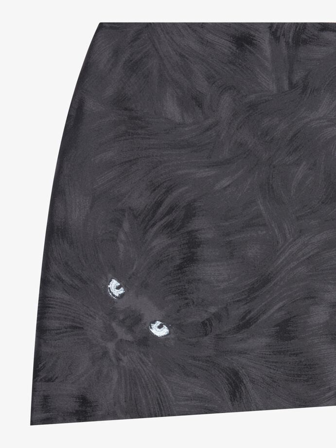 SHORT ASYMETRIC SKIRT
