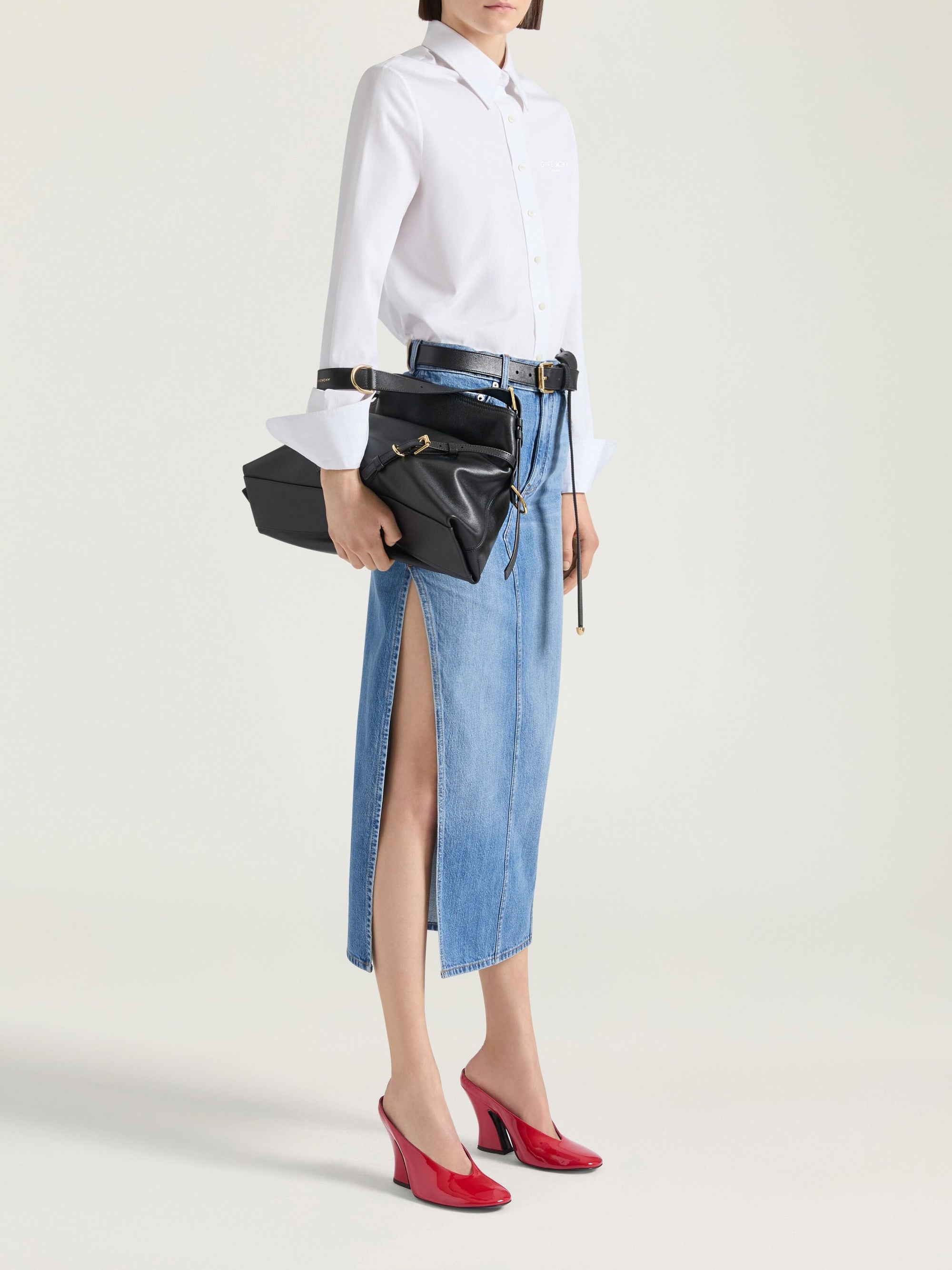 Jupe crayon midi - Medium Blue