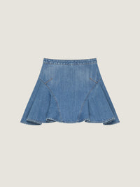 FLARED DETAIL MINI SKIRT