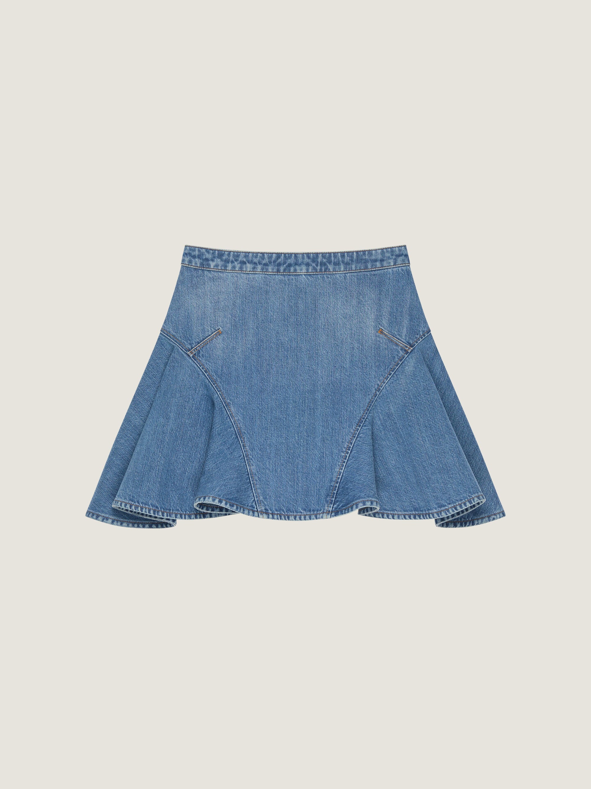 FLARED DETAIL MINI SKIRT