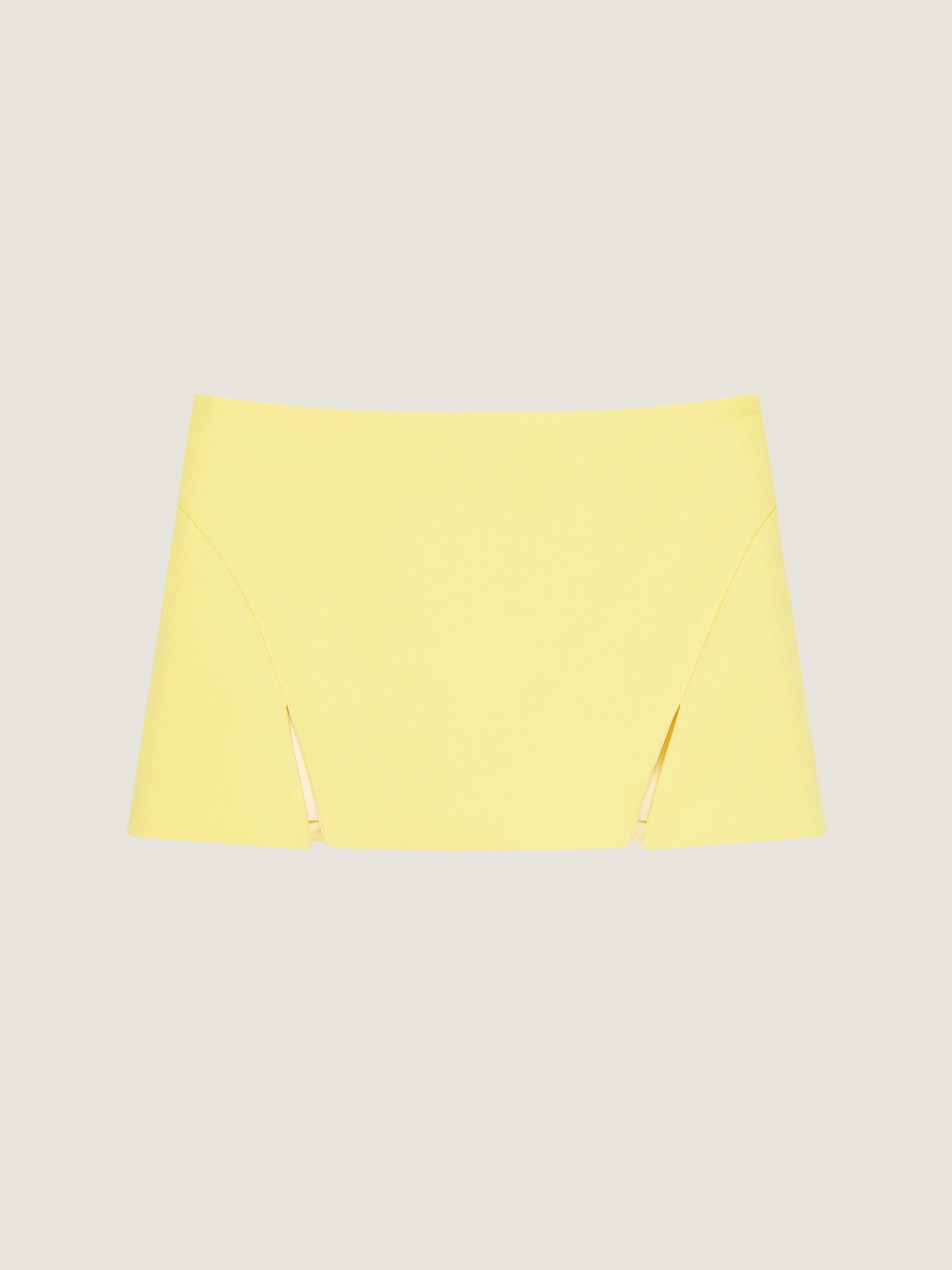 SLICED MINI SKIRT