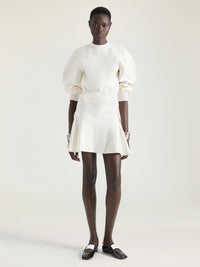 FLARED DETAIL MINI SKIRT