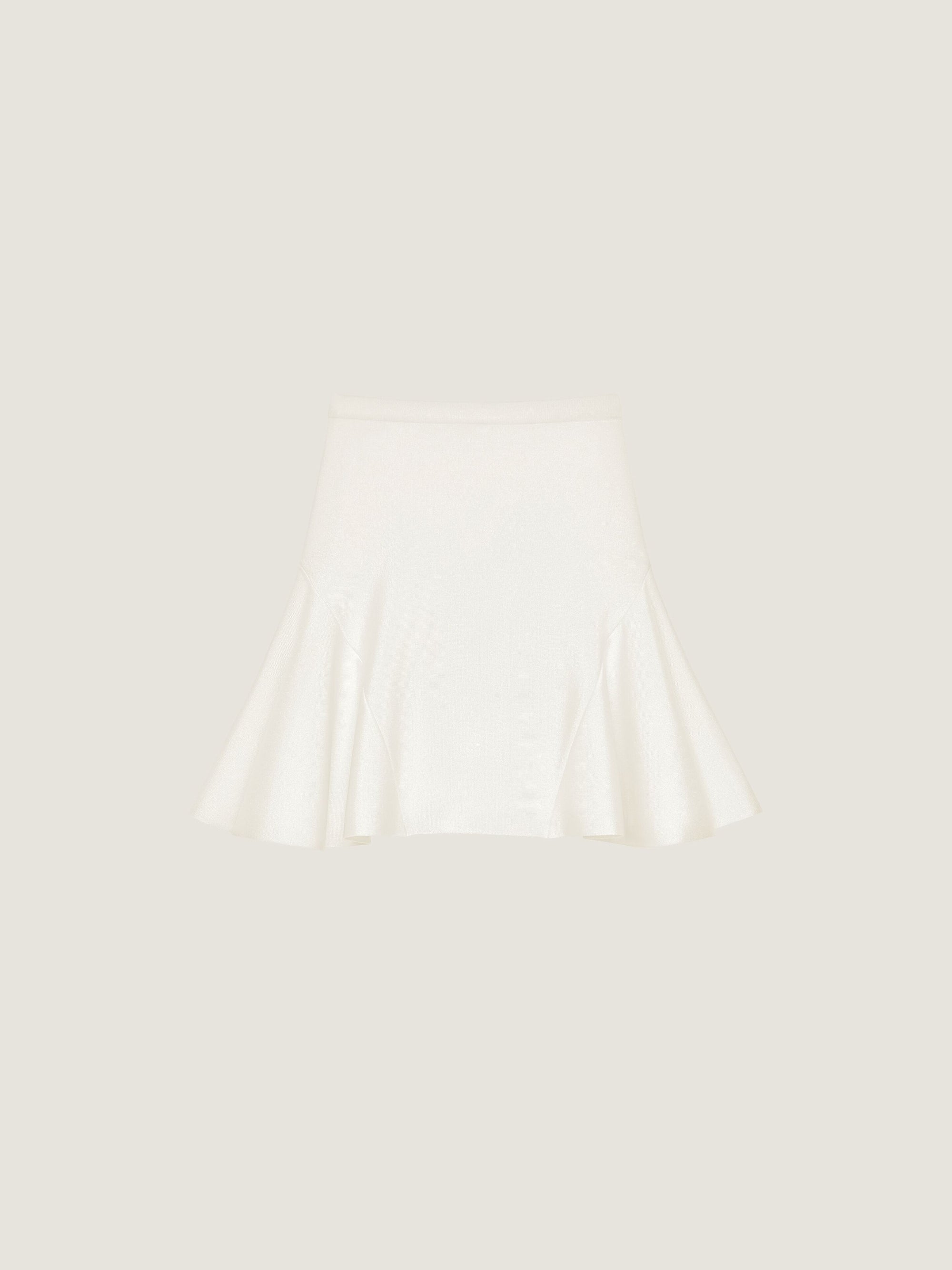 FLARED DETAIL MINI SKIRT