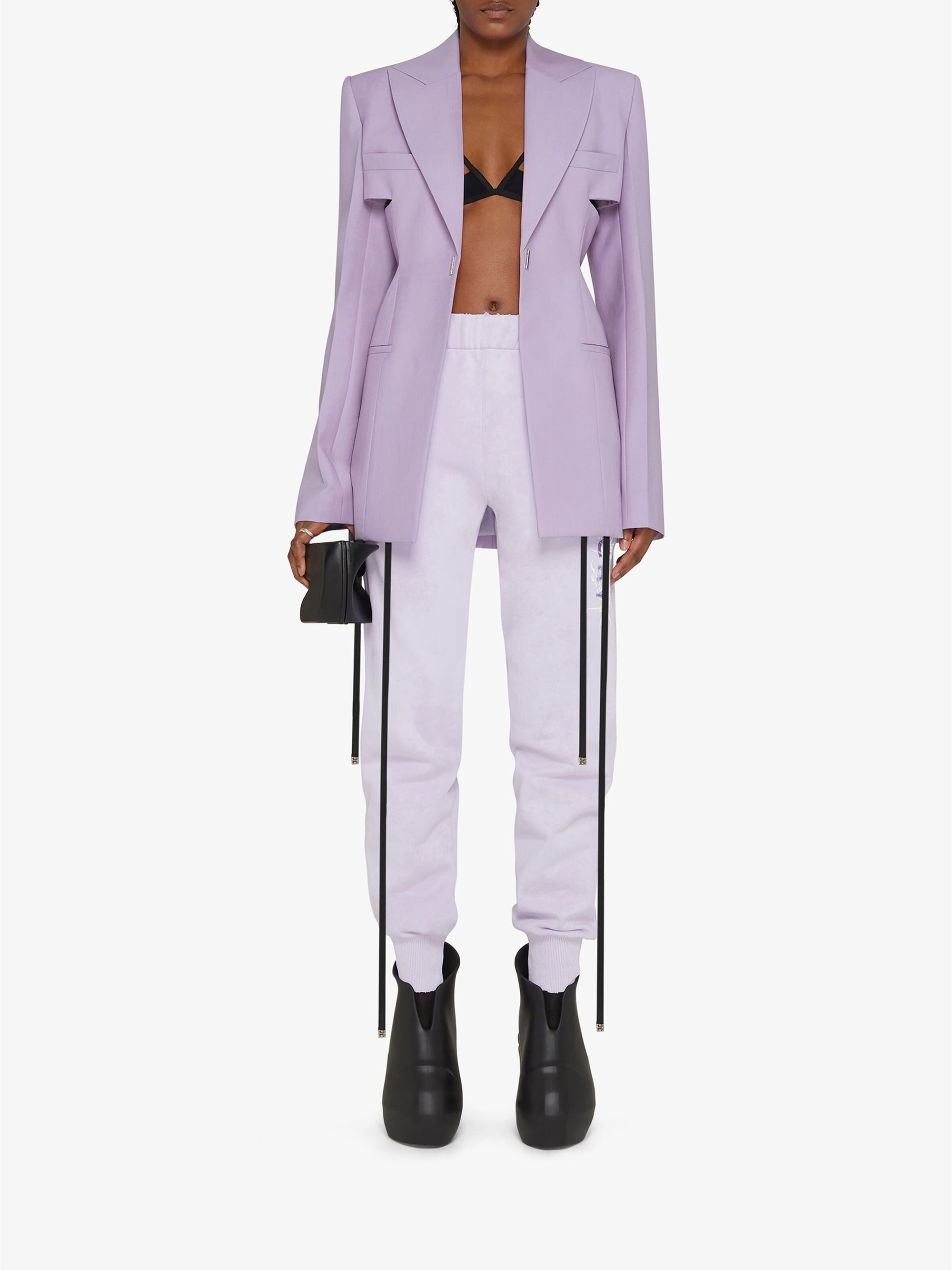Jogging slim court - Lilas