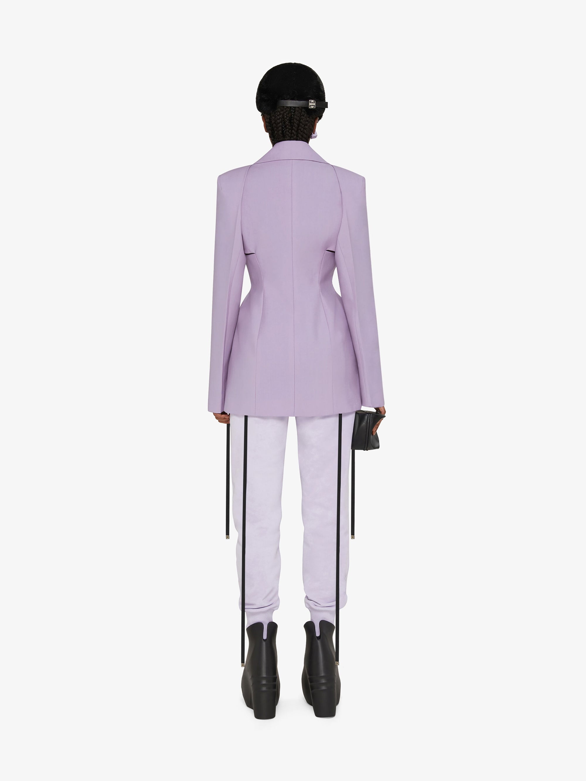 Jogging slim court - Lilas