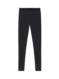 LEGGING W/JACQUARD ELASTIC ON THE WAIST