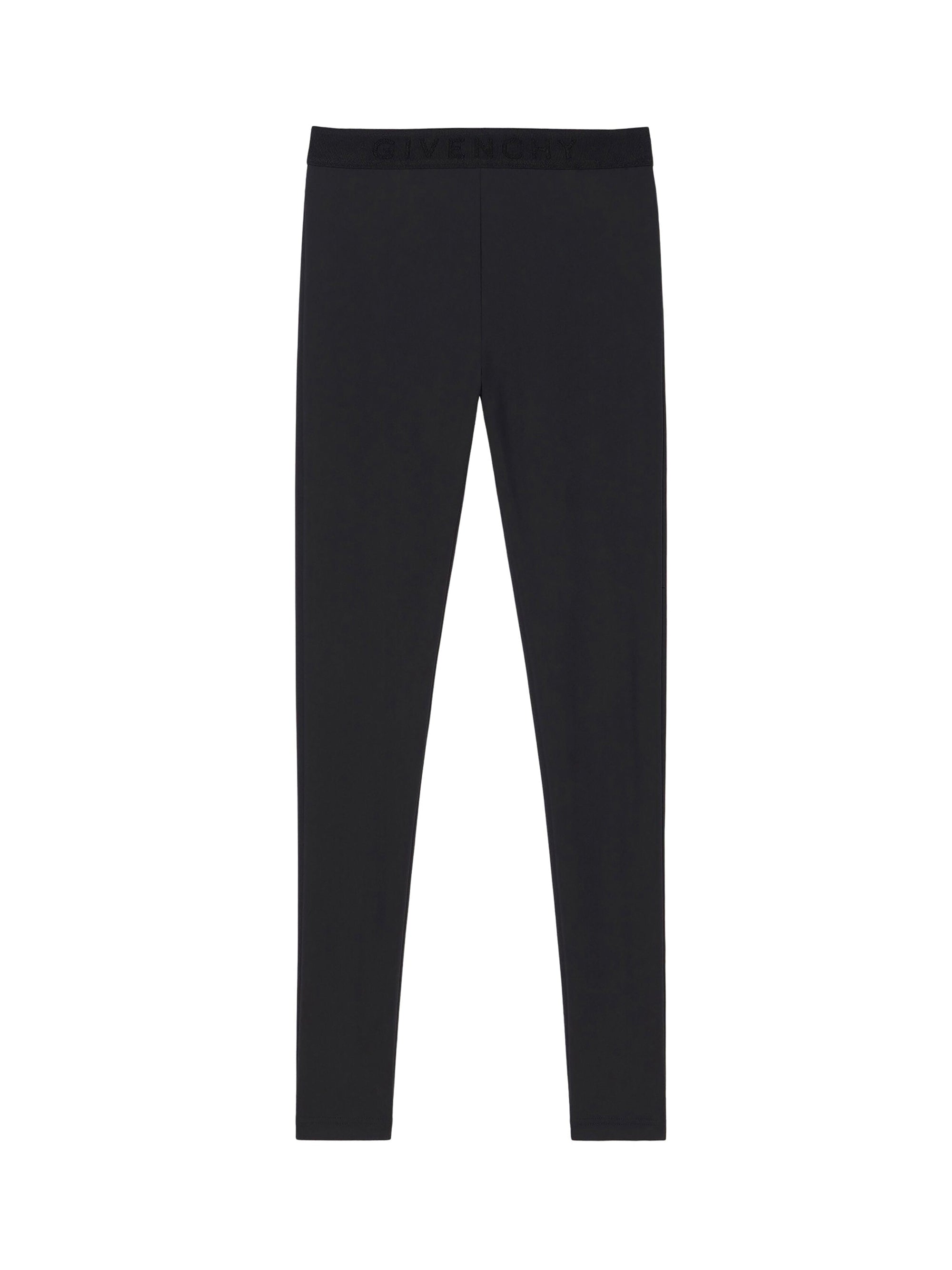 LEGGING W/JACQUARD ELASTIC ON THE WAIST