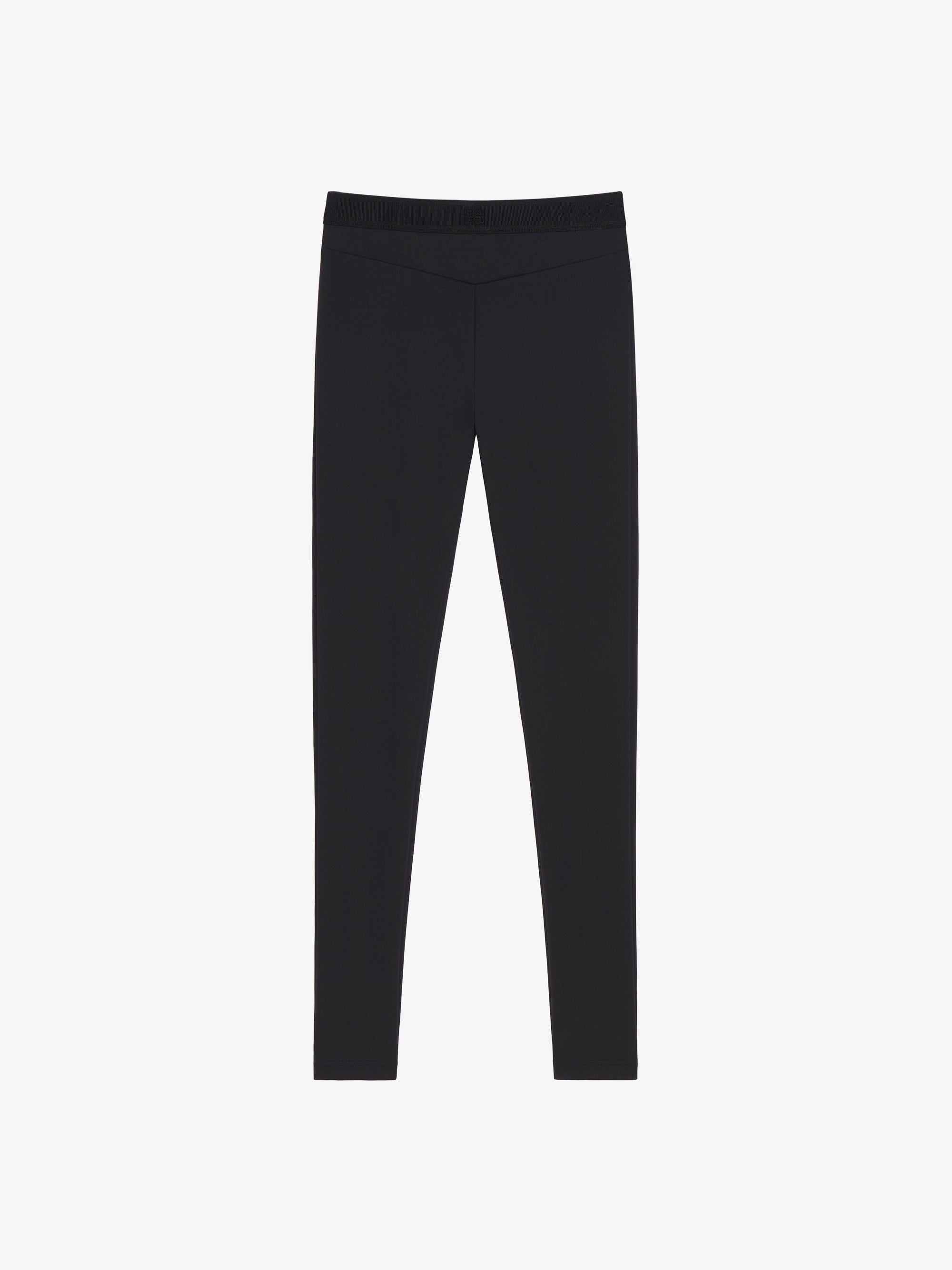 LEGGING W/JACQUARD ELASTIC ON THE WAIST
