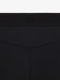 LEGGING W/JACQUARD ELASTIC ON THE WAIST