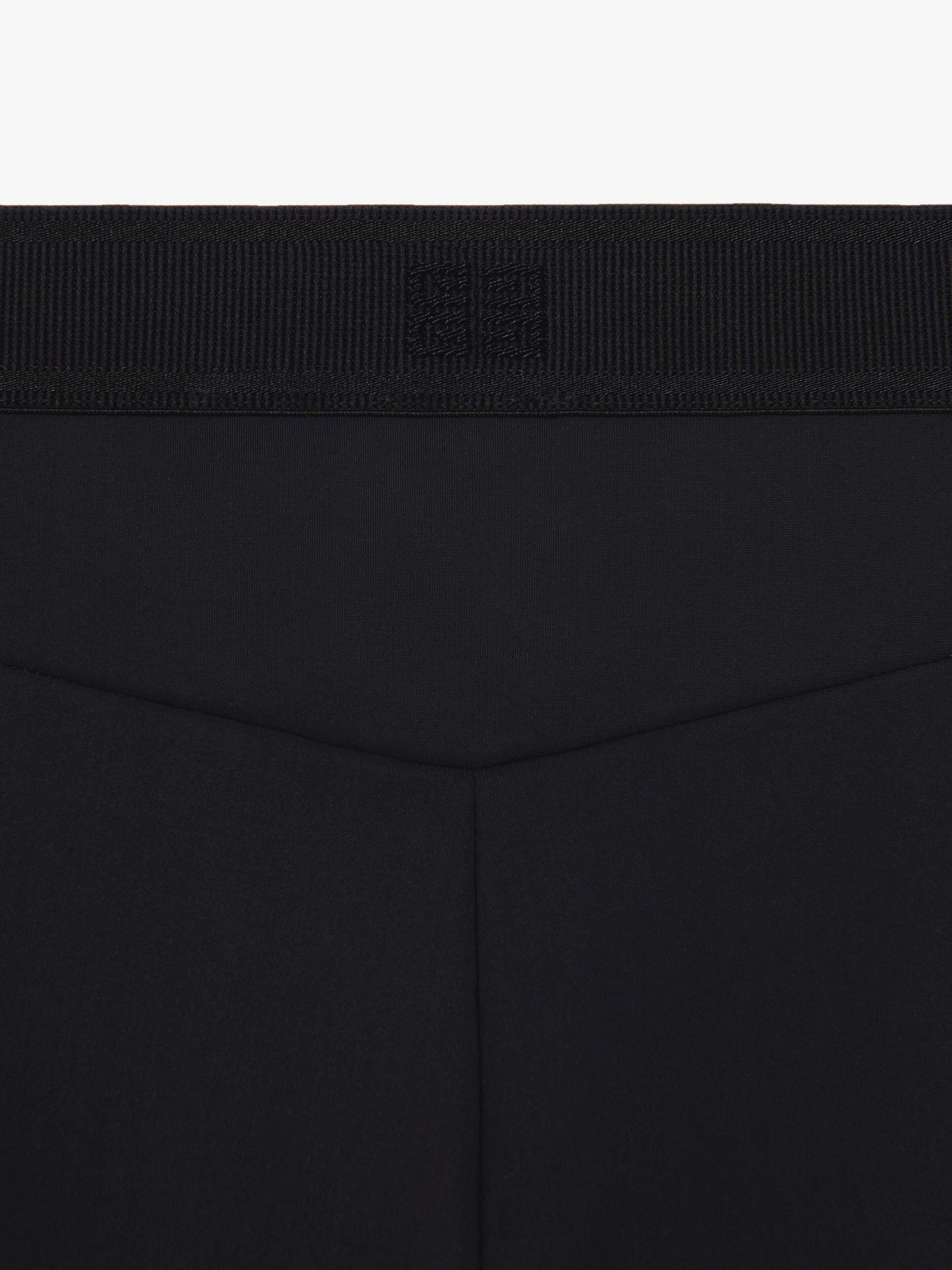 LEGGING W/JACQUARD ELASTIC ON THE WAIST