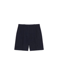 Bermuda en tweed - Dark Navy