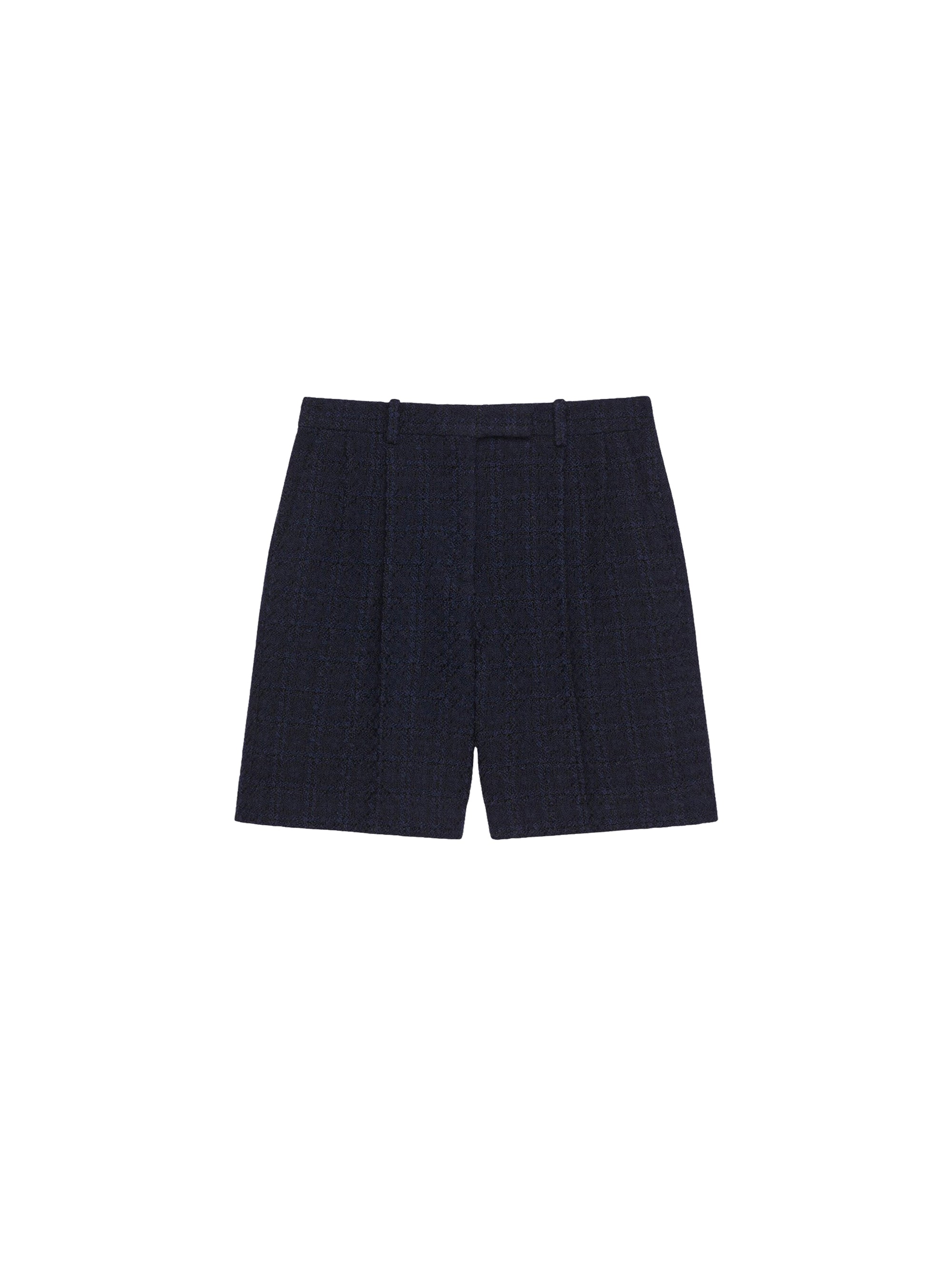Bermuda en tweed - Dark Navy