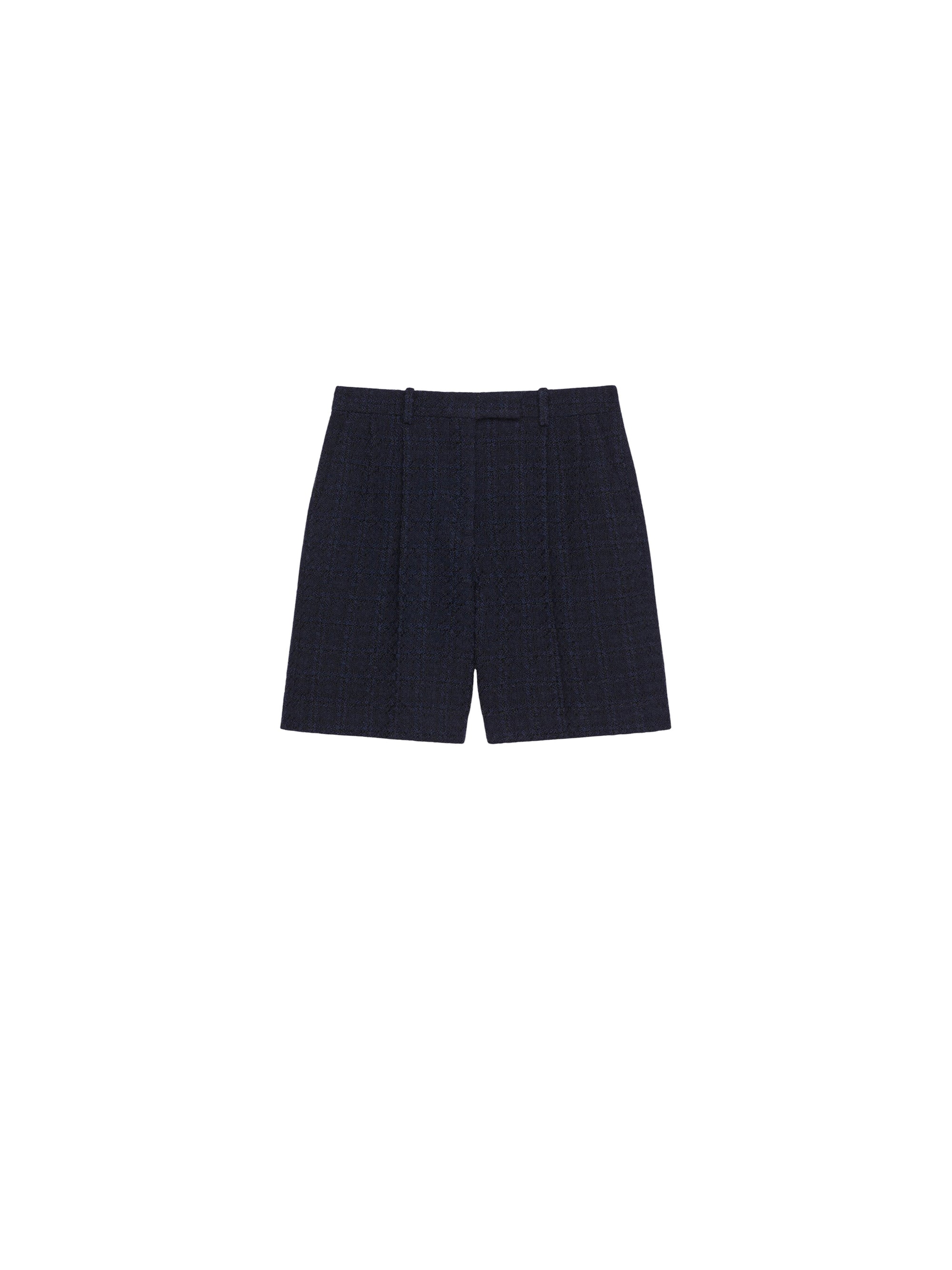 Bermuda en tweed - Dark Navy