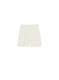 Bermuda en tweed - Eggshell