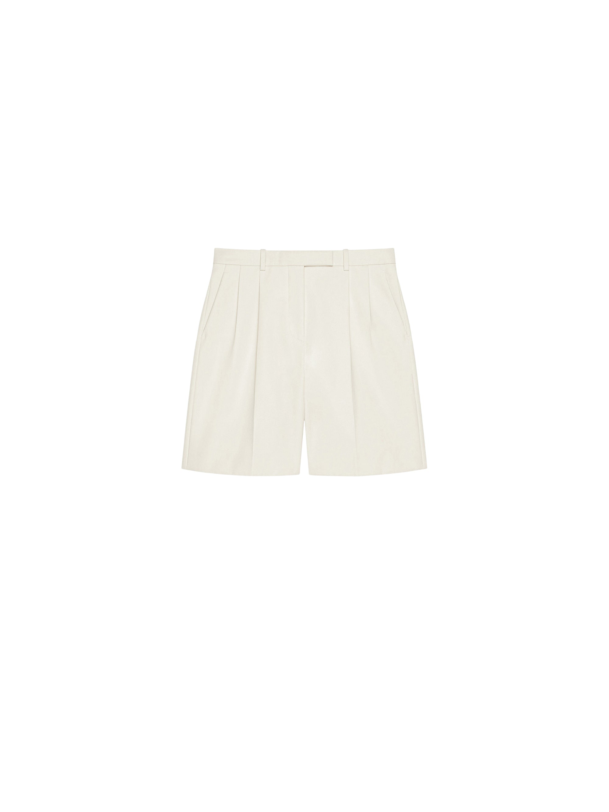 Bermuda en tweed - Eggshell
