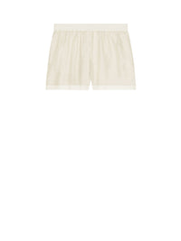 Short court en lin - Ivoire