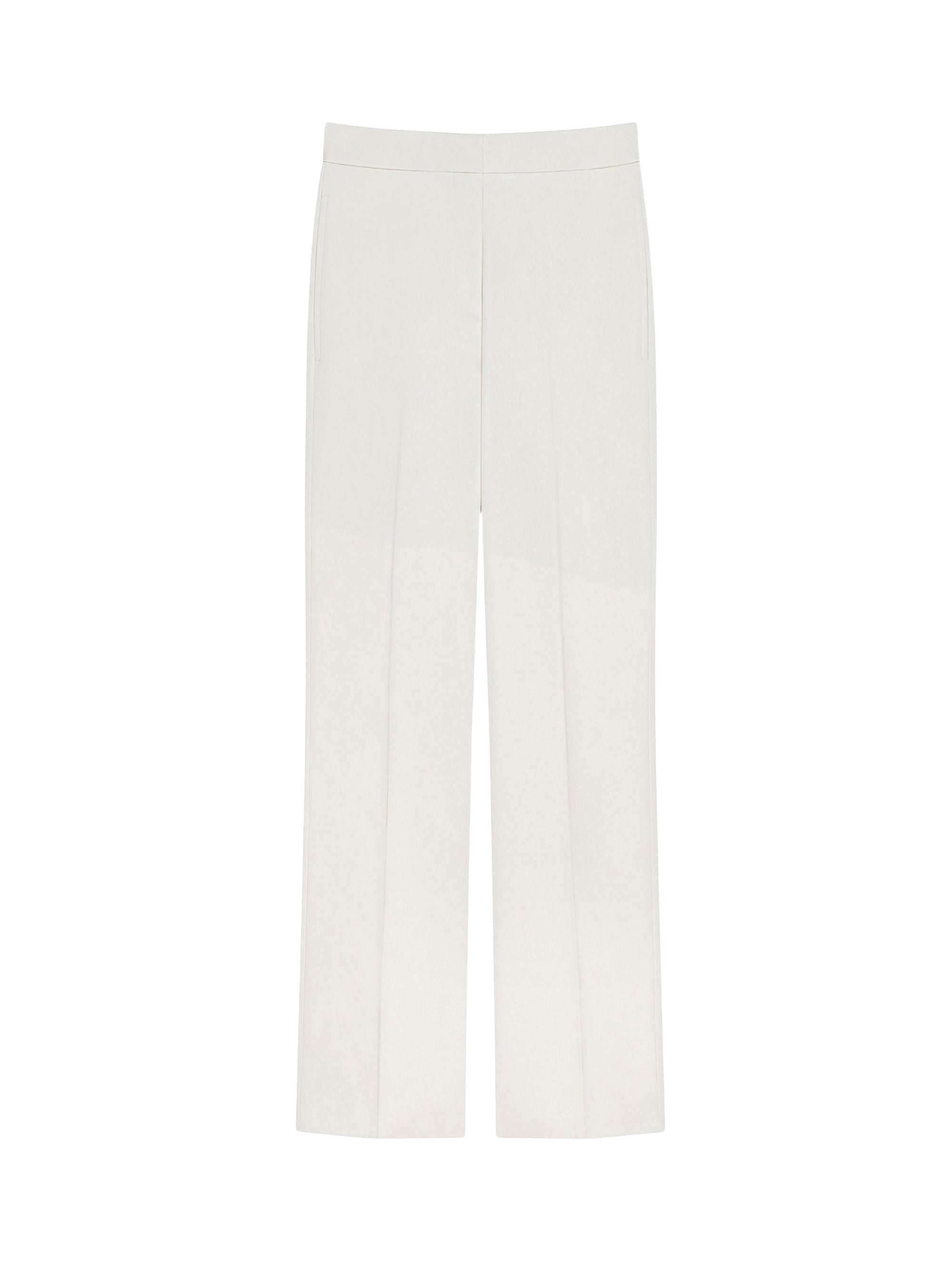 Pantalon de costume cropped - Eggshell