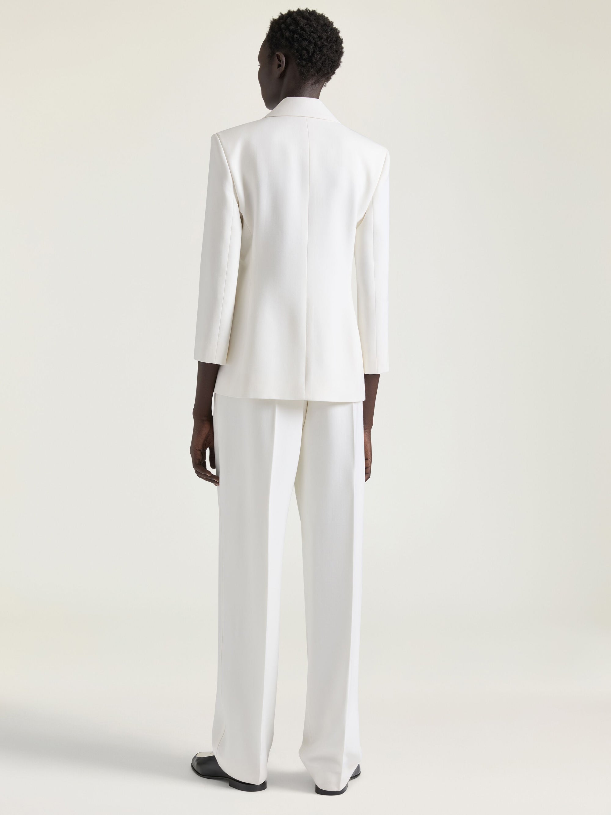 DOUBLE PLEAT TROUSERS