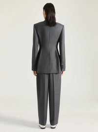 DOUBLE PLEAT TROUSERS