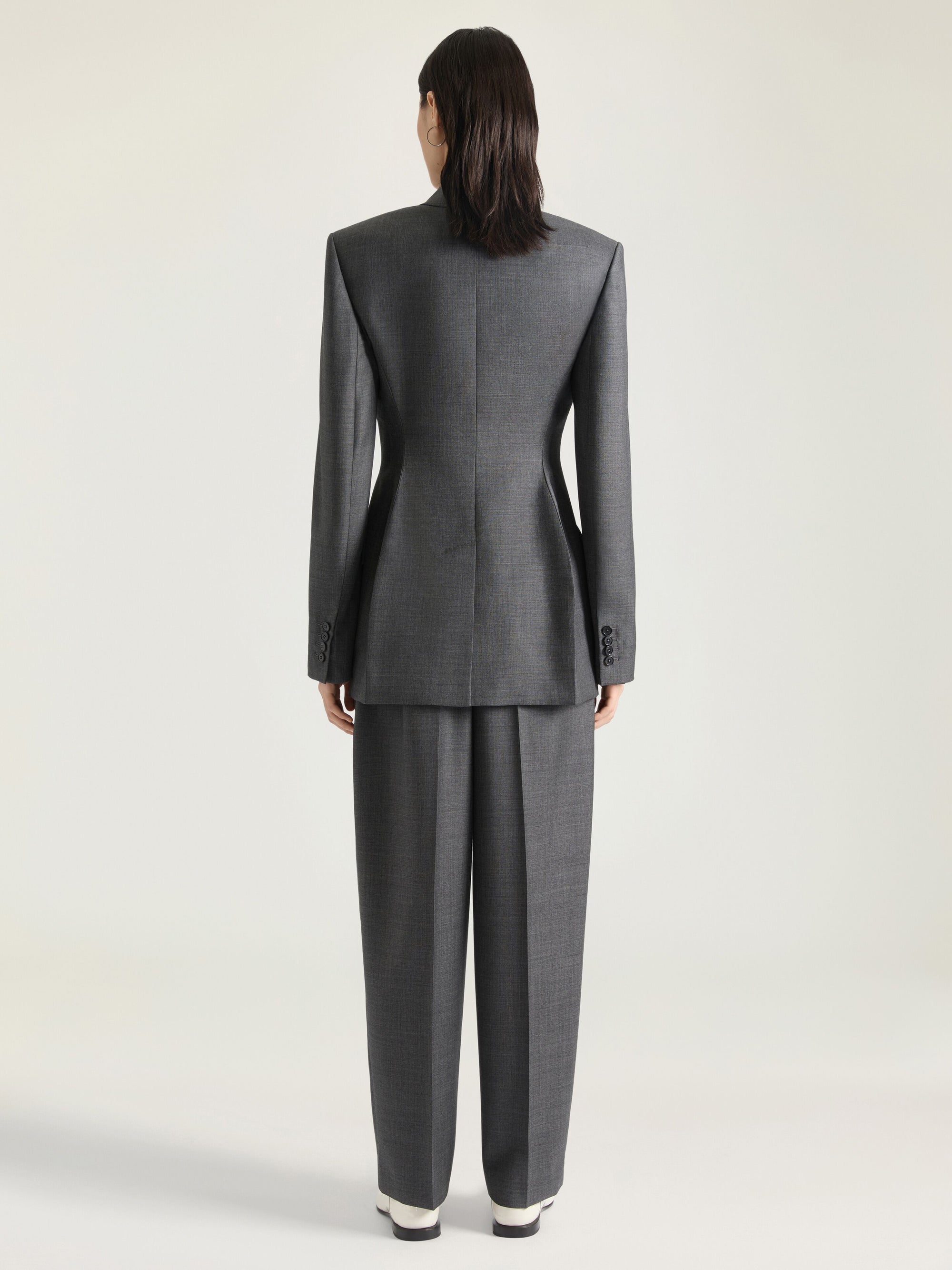 DOUBLE PLEAT TROUSERS