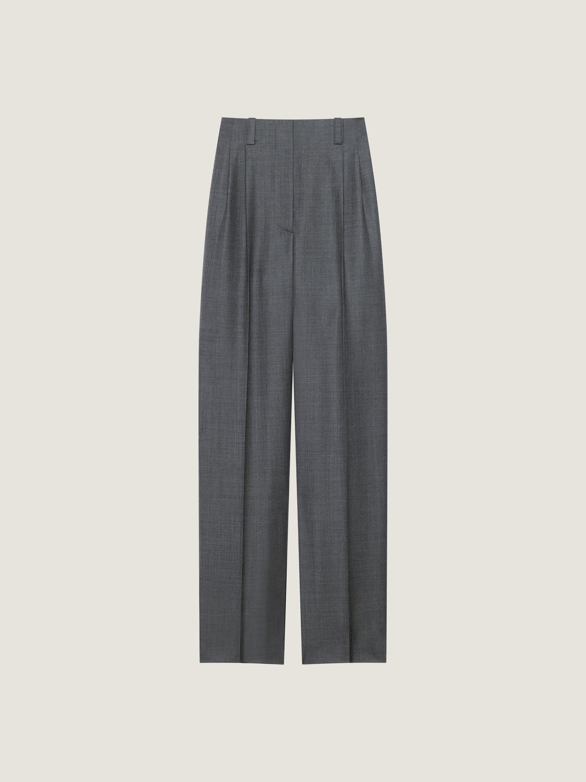 DOUBLE PLEAT TROUSERS