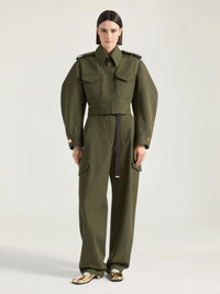UTILITARIAN COCOON TROUSERS