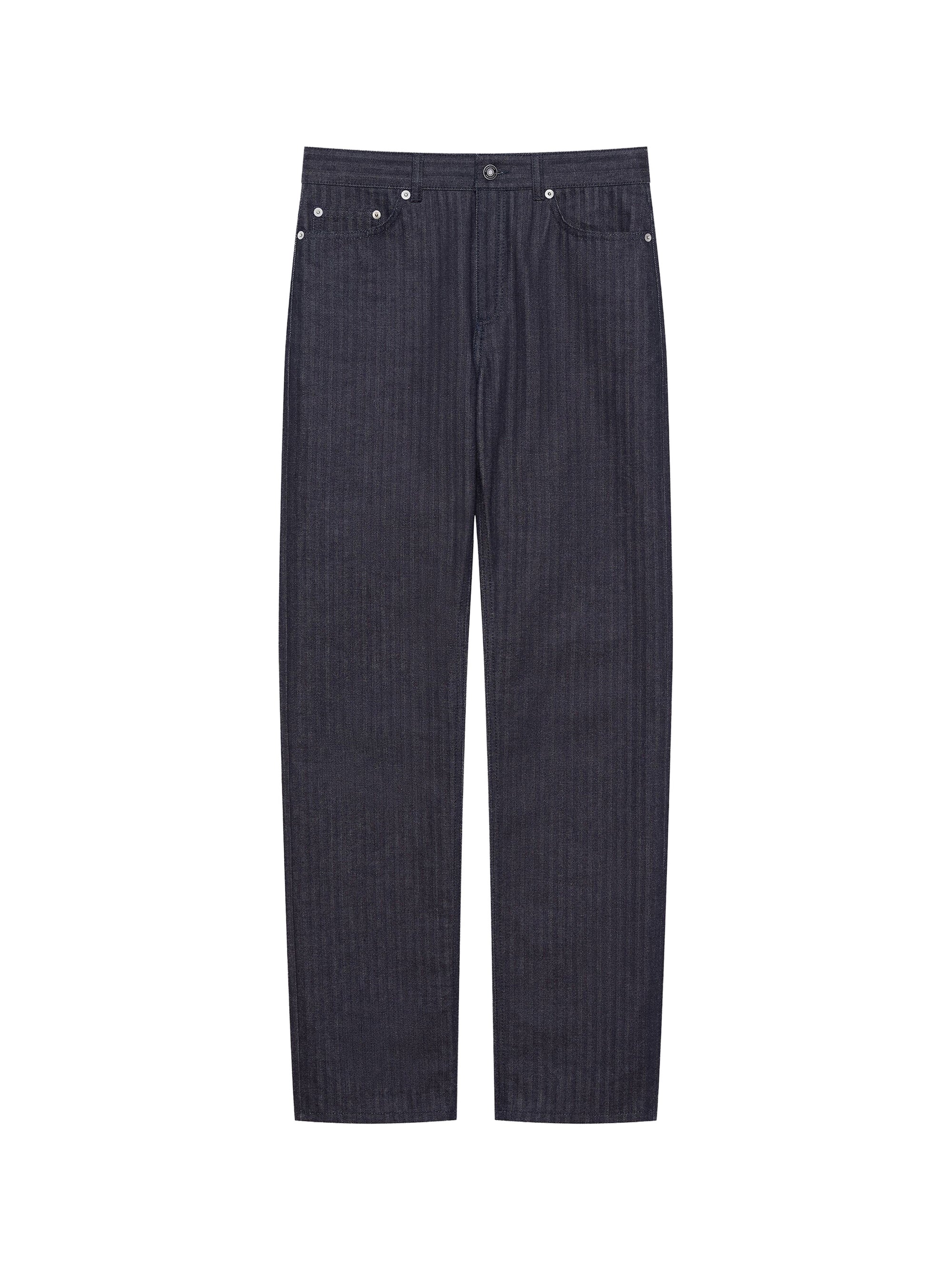 Straight-leg jeans - Dark Navy