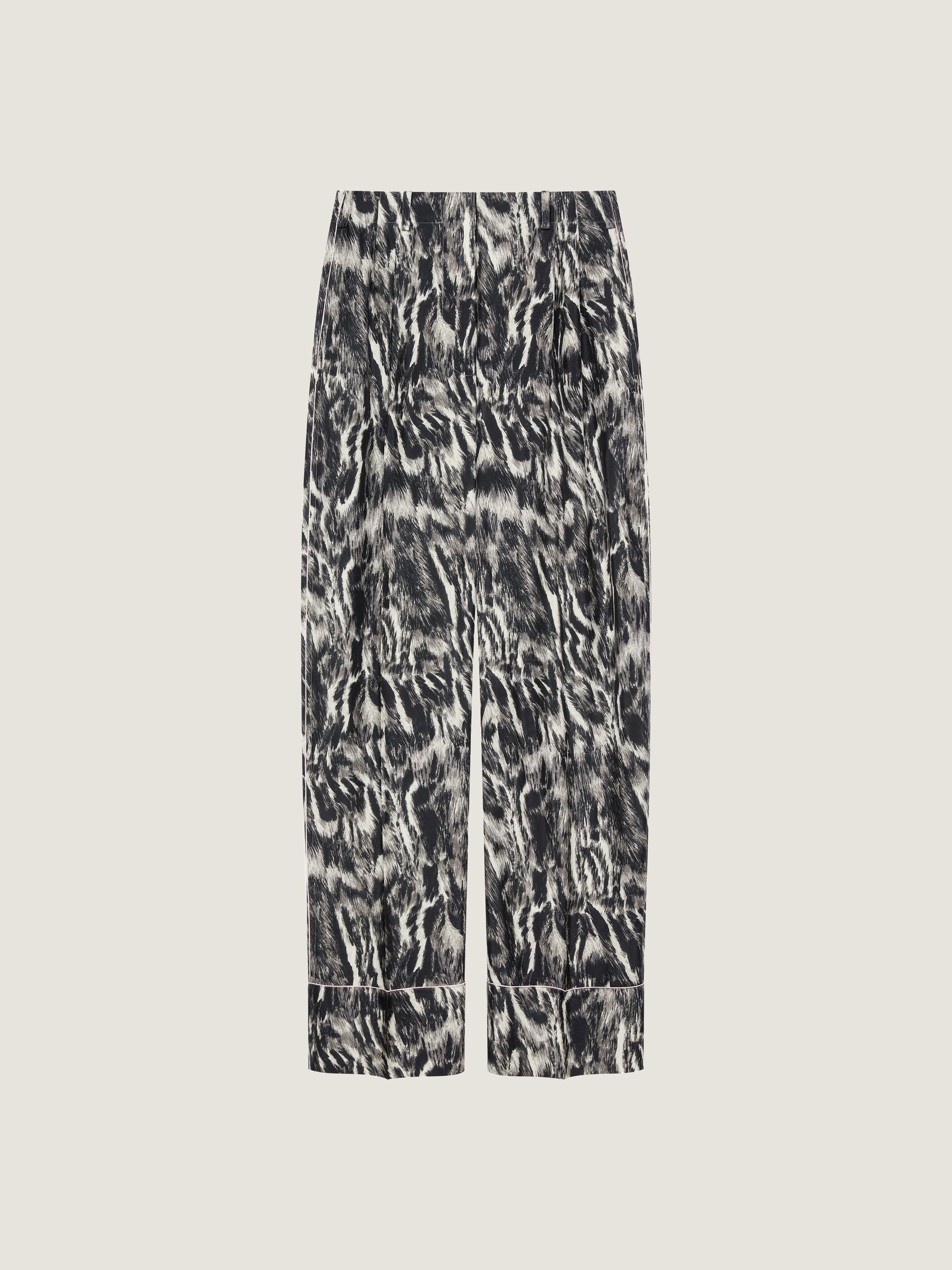 FLUID SILK CIVET PRINT