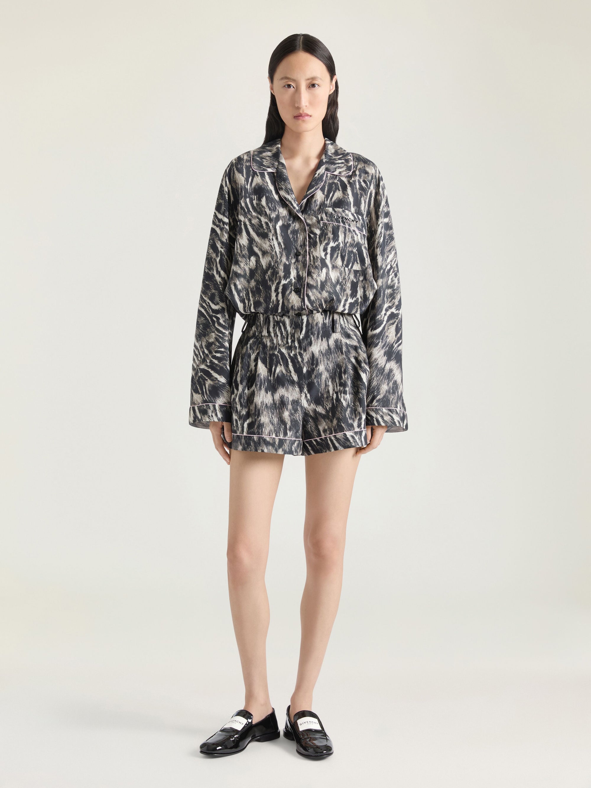 FLUID SILK CIVET PRINT