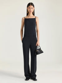 JUMPSUIT WITH STRAIGHT PANTS