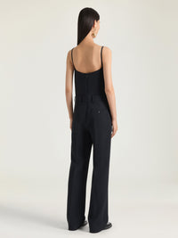 JUMPSUIT WITH STRAIGHT PANTS